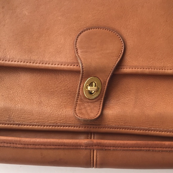 Vintage Coach Bag Brown Metropolitan Briefcase 5180 Tan Office Laptop 90‘s Case - Picture 11 of 17